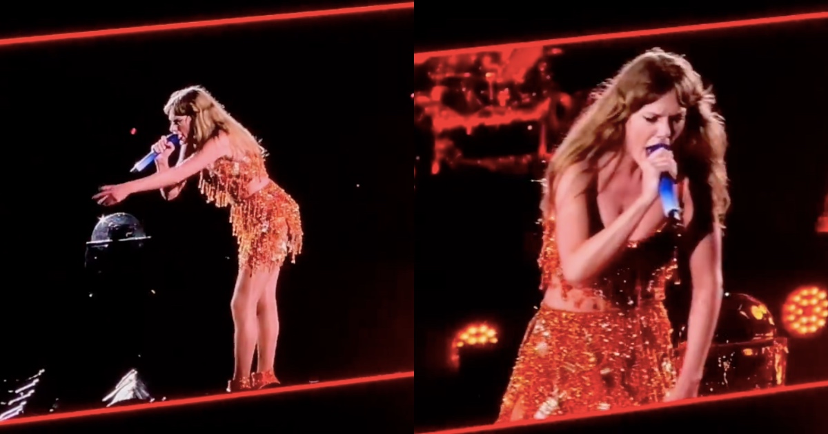 VIRAL Taylor Swift Interrupts Her Own Show To Defend Fan From Security 